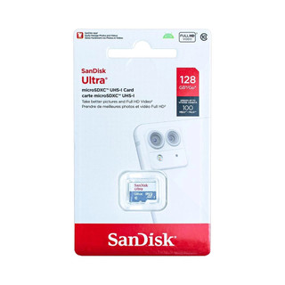 Thẻ nhớ MicroSDXC SanDisk Ultra 128GB 667x đọc 100MB/s ghi 35MB/s (Xám) - Phụ Kiện Nhất Tín