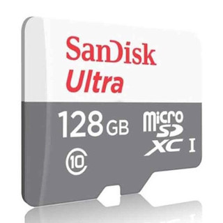 Thẻ nhớ MicroSDXC SanDisk Ultra 128GB 667x đọc 100MB/s ghi 35MB/s (Xám) - Phụ Kiện Nhất Tín
