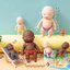 Đồ Chơi Bóp Giảm Stress Hình Em Bé Dẻo Mềm, Búp Bê Xấu Xí Squishy Co Giãn, Giải Trí