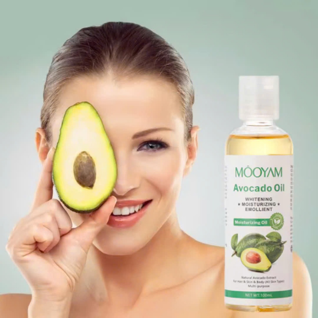 Serum Bơ Mooyam Avocado Hữu Cơ Giúp Căng Bóng Da, Giảm Tối Da Chảy Sệ Lão Hóa Da, Da Mịn Màng Trắng Sáng Sau 4 tuần