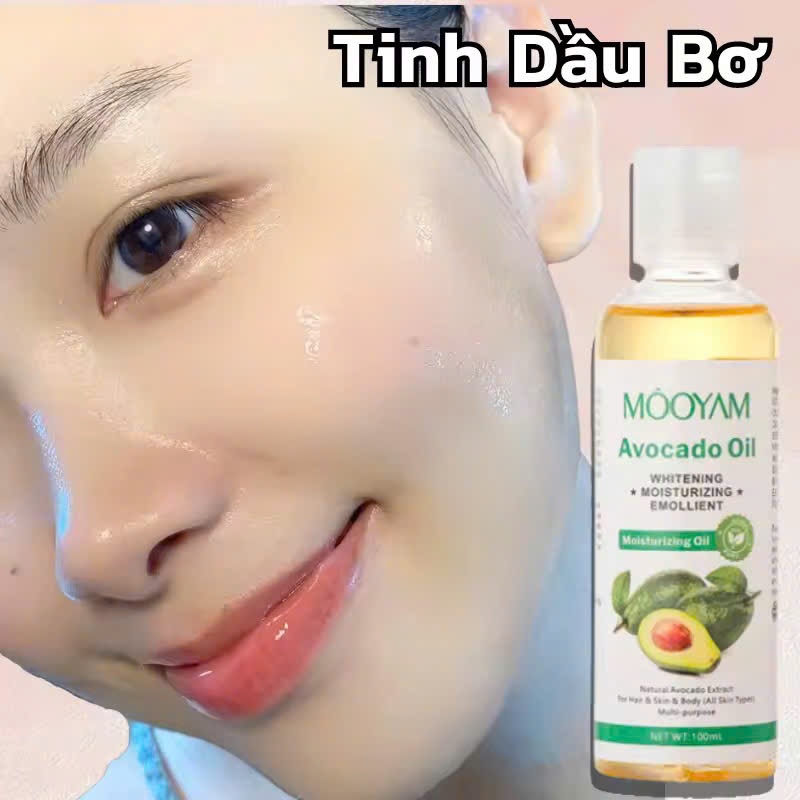 Serum Bơ Mooyam Avocado Hữu Cơ Giúp Căng Bóng Da, Giảm Tối Da Chảy Sệ Lão Hóa Da, Da Mịn Màng Trắng Sáng Sau 4 tuần