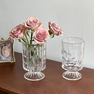 Lọ hoa thủy tinh Decor cao cấp, bình hoa thủy tinh trang trí phòng ngủ, decor phòng khách