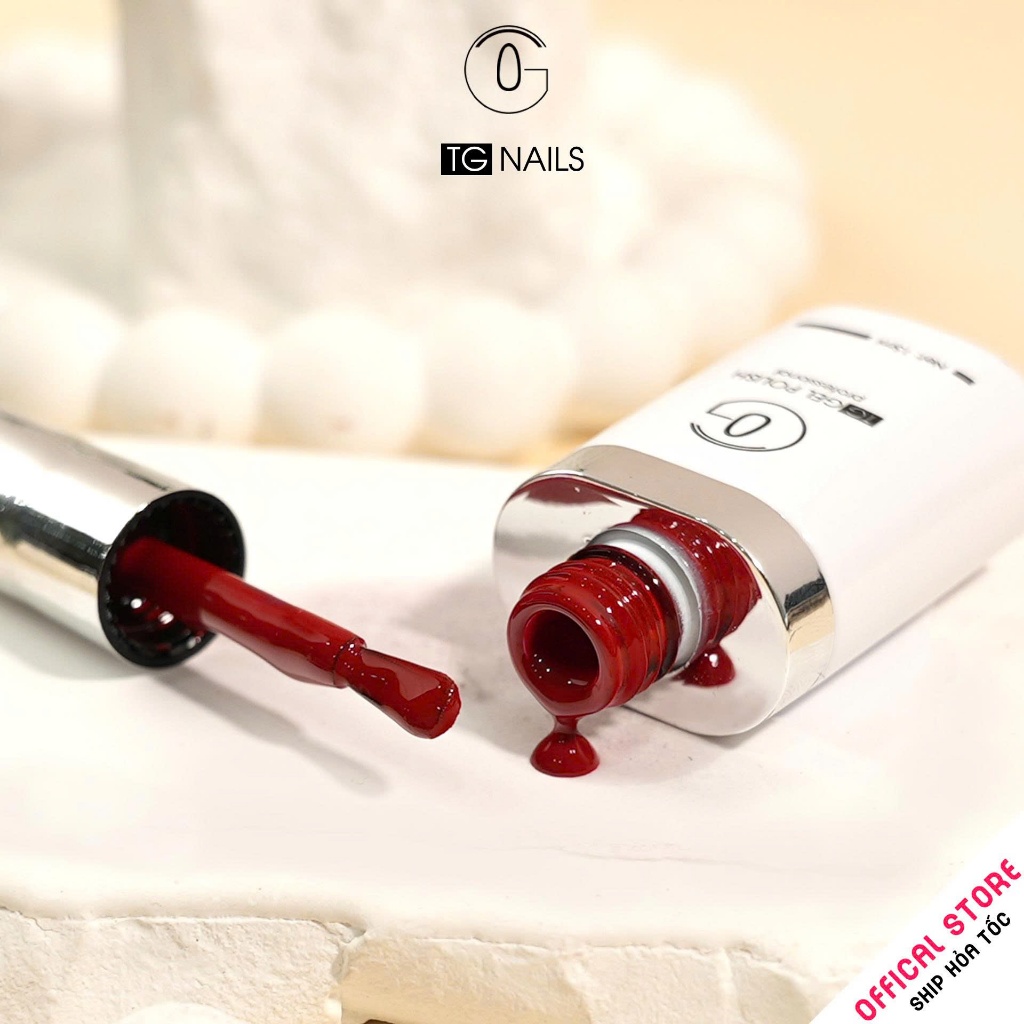 Set sơn gel 12 màu đỏ TG tôn da