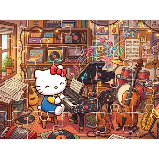 COMBO SỈ tranh ghép A5 Chủ đề Hello Kitty TooYoo TG0093