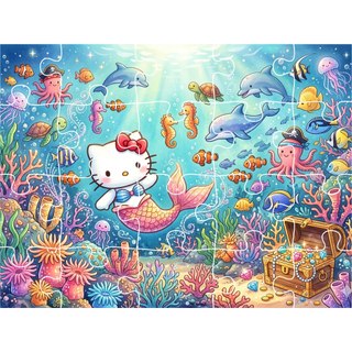 COMBO SỈ tranh ghép A5 Chủ đề Hello Kitty TooYoo TG0093