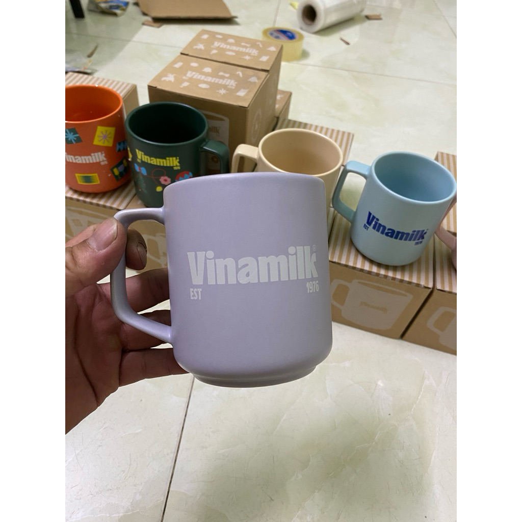Ly Sứ vinamilk Nhiều Màu siêu dễ thương