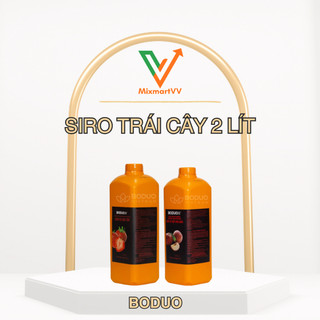Siro Boduo Syrup Boduo trái cây 2 lít - Nguyên liệu pha chế trà trái cây