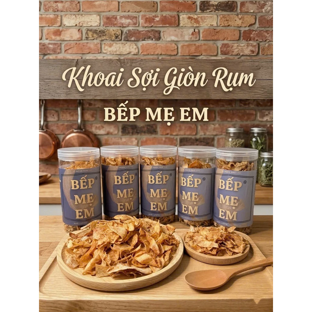 KHOAI SỢI GIÒN BẾP MẸ EM / GIÒN RỤM / THƠM NGON