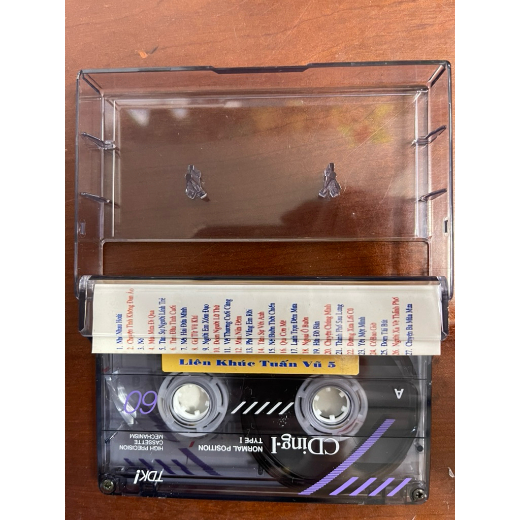Băng Cassette Liên Khúc Tuấn Vũ 5