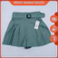 EARTH QUẦN SHORT GIẢ VÁY XẾP LY KÈM BELT (240708002)