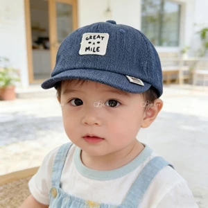 Mũ lưỡi trai trẻ em GREAT MILE size 46–48cm – Nón bé trai bé gái, chất vải mềm thoáng, form xinh Hàn Quốc