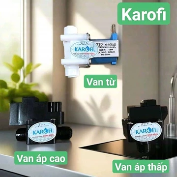 VAN ÁP THẤP - ÁP CAO KAROFI - VAN TỪ - HÀNG CHÍNH HÃNG - DÙNG CHO MÁY LỌC RO