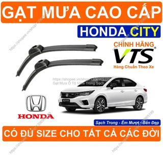 Gạt Mưa Kính Lái Honda City, Cặp Gạt Mưa Kính Lái Cho Các Dòng Xe Honda City, Có Đủ Size Cho Các Đời Xe Honda City
