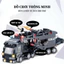 Đồ Chơi Xếp Hình SWAT Cho Bé, Bộ Lắp Ráp Xe Cảnh Sát Robot Mecha Máy Bay 3in1, Quà Tặng Cho Bé