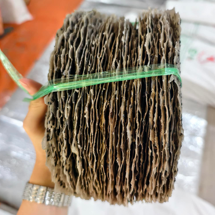 Bánh Đa Mè Đen Cốt Dừa Tây Ninh (CHƯA NƯỚNG) - Thơm Béo Từ Mè Và Dừa, Bánh Đa Truyền Thống Đặc Sản