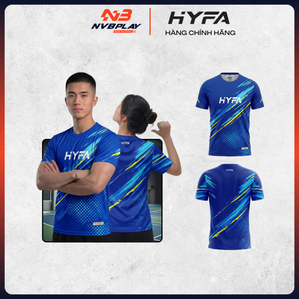 Áo Thun Thể Thao HYFA League - Sản Phẩm Chính Hãng - Thoáng Mát, Nhẹ ...
