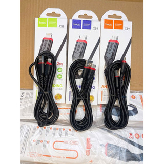 (RẺ) BH 6t HOCO X59 ĐỦ 3 CHÂN THÍCH HỢP CHO CÁC DÒNG MÁY, SẠC NHANH HỖ TRỢ 2.4A 3A (phukienmk10)