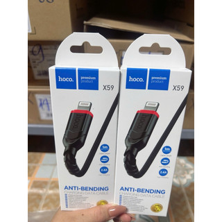 (RẺ) BH 6t HOCO X59 ĐỦ 3 CHÂN THÍCH HỢP CHO CÁC DÒNG MÁY, SẠC NHANH HỖ TRỢ 2.4A 3A (phukienmk10)