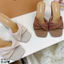 Guốc đế xuồng cói quai xoắn