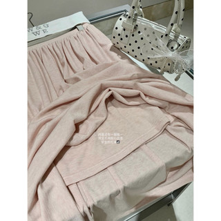 𝐏𝐡𝐢𝐞𝐧 𝐖𝐆𝐖𝐄 | (Sẵn S) w9447 Set Thun Áo Trễ Vai Chân Váy Xoè Dài 2 Màu Pastel