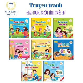 Sách - Trọn bộ Giáo dục giới tính cho bé (Bộ 8 cuốn)