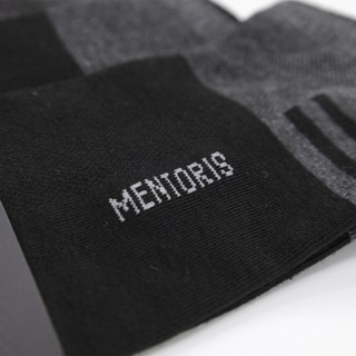 Tất nam cổ ngắn Mentoris Chất Liệu Cotton Mềm Mịn, Không Gião, Kháng Khuẩn Chống Thối Cực Tốt MTN01