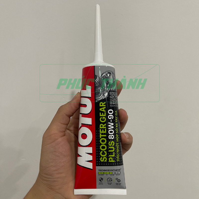 Nhớt Láp, Nhớt Hộp Số Xe Tay Ga MOTUL SCOOTER GEAR PLUS 80W90 120ml - Chính Hãng