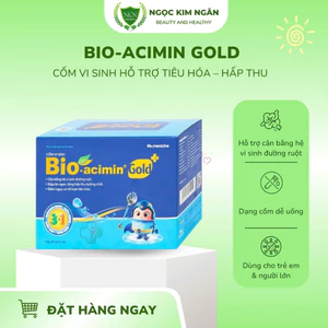 Cốm Bio - Acimin Gold hỗ trợ trẻ ăn ngon, bổ sung vi chất và các amin thiết yếu