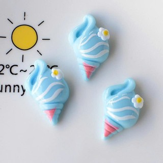 Set Charm Nàng Tiên Cá & Cá Voi Đại Dương Kawaii – Vỏ Sò Kem Xoắn Pastel Dễ Thương Phong Cách trang trí dép siêu cute