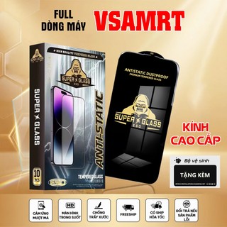 Cường lực KINGKONG Vsmart active 3 arris pro joy 3 4 5 live star full màn | Miếng dán bảo vệ màn hình Vsmart