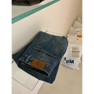 𝐏𝐡𝐢𝐞𝐧 𝐖𝐆𝐖𝐄 | (Sẵn) w9281 Quần Jean Ống Suông Loe Rách Phong Cách