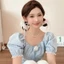 Dây buộc tóc Scrunchies phối ren nơ ngọt ngào phong cách Hàn Quốc