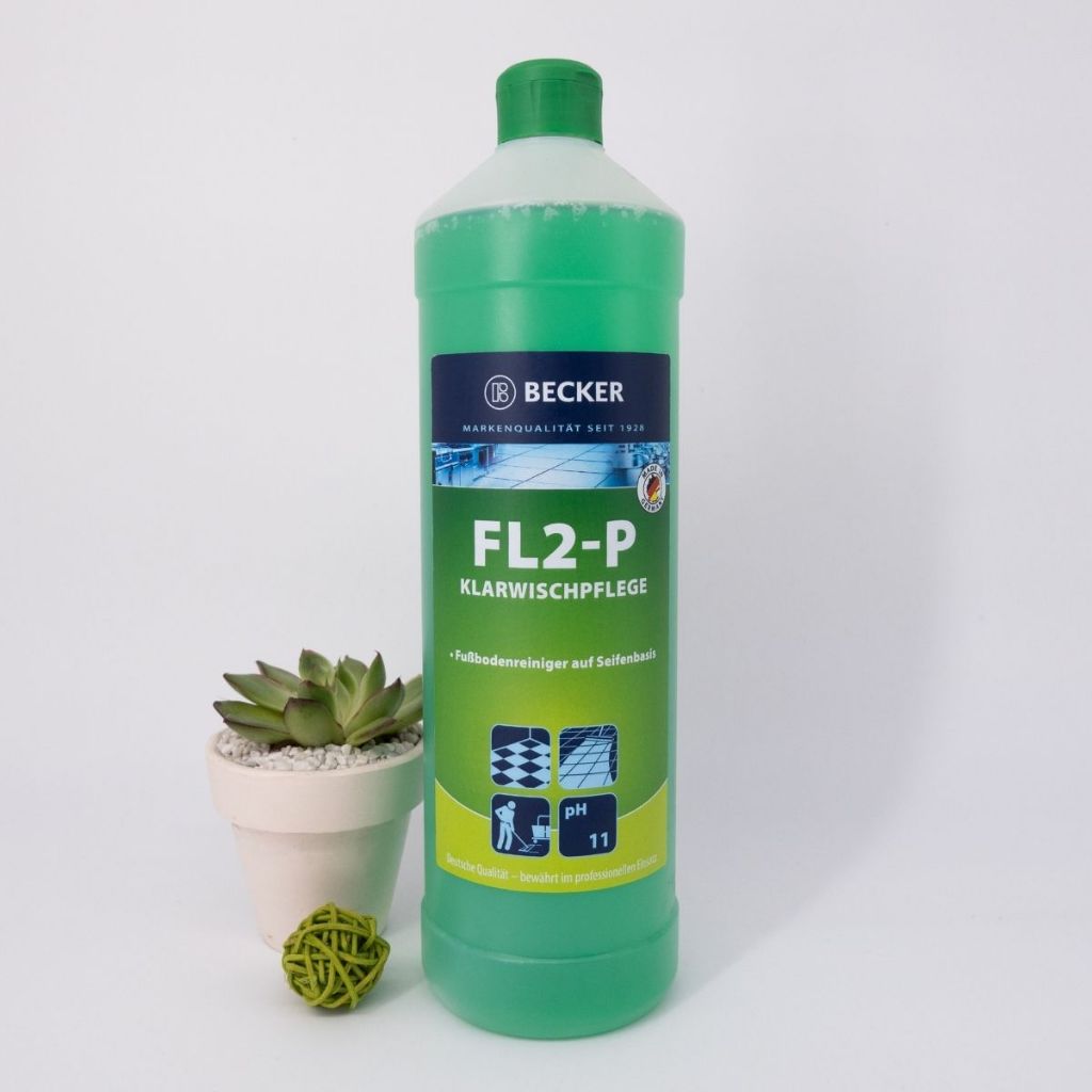 [Nhập khẩu Đức] Nước lau sàn & dưỡng bóng Becker FL2-P - pH 8.5