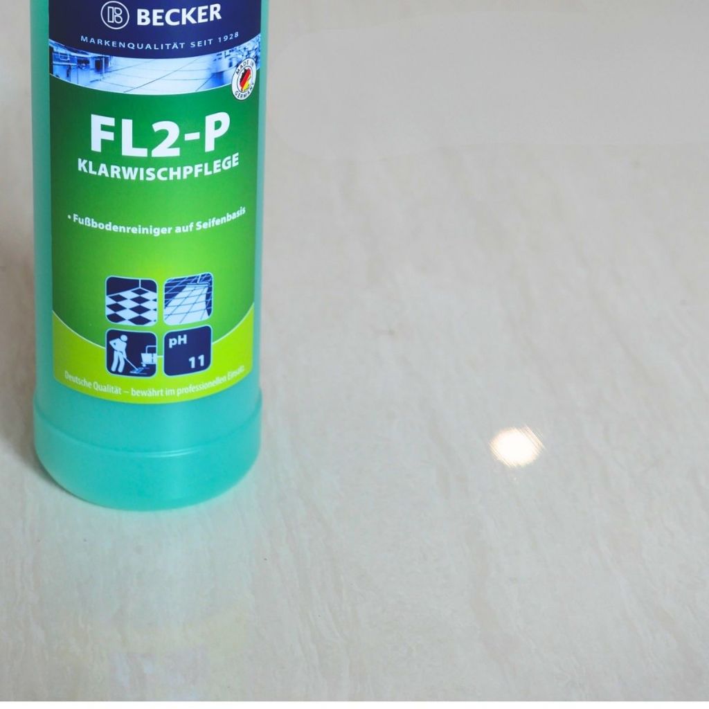 [Nhập khẩu Đức] Nước lau sàn & dưỡng bóng Becker FL2-P - pH 8.5