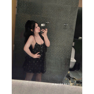 VÁY 2S TƠ ĐÁ KÈM QUẦN TRONG HOT HIT