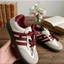 Giày Nữ Thể Thao Chữ HI Sọc Basic Dễ Phối Đồ Sneaker Phong Cách Đơn Giản Form Chuẩn Full Box