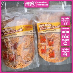 Bánh Tráng Xì Ke Muối Ruốc Túi 500gr - Ăn vặt Su Xoắn