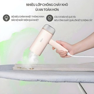 Bàn là hơi nước cầm tay Seka 1200w hàng chính hãng bảo hành 12 tháng SEKA SKM77