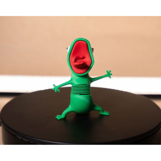 Mô Hình Thằn Lằn Hoppers 3D Lắc Đầu – Khớp Linh Hoạt, Đồ Chơi Giảm Stress