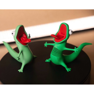 Mô Hình Thằn Lằn Hoppers 3D Lắc Đầu – Khớp Linh Hoạt, Đồ Chơi Giảm Stress