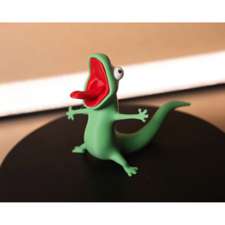 Mô Hình Thằn Lằn Hoppers 3D Lắc Đầu – Khớp Linh Hoạt, Đồ Chơi Giảm Stress