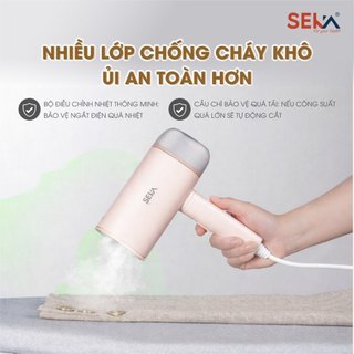 Bàn là hơi nước cầm tay Seka 1200w hàng chính hãng bảo hành 12 tháng SEKA SKM77
