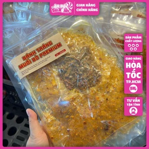 Bánh Tráng Muối Bò Premium túi 300gr - Ăn vặt Su Xoắn