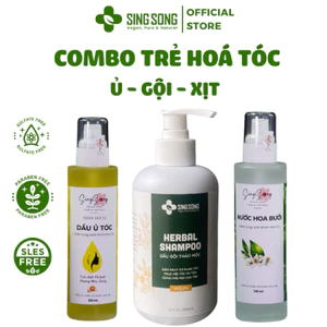 Tắm Gội Ủ Dưỡng tóc thảo dược - Ann vuii & SingSong