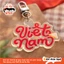 Móc khóa Mica Việt Nam – Tone đỏ cực cháy từ Tạp hóa Mẹ Sữa 🇻🇳
