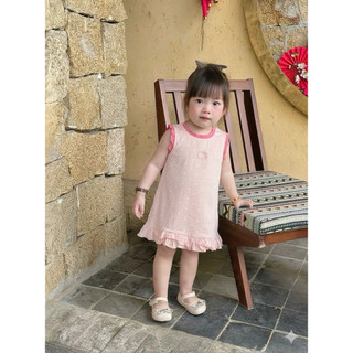 Váy xuông đuôi cá sát nách (Hoạ Tiết Mèo Hi) cho bé gái (10-35kg) chất co giãn 4 chiều phong cách dễ thương