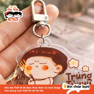 Móc khóa Mica "Xin cụ Trúng Tủ" - Tiếp sức mùa thi từ Tạp hóa Mẹ Sữa 🇻🇳