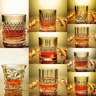(Loại Đẹp) Ly ROCK thủy tinh, ly WHISKY | Cốc uống rượu ngoại, wine glass | Ly rượu mạnh, CHIVAS