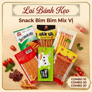 Snack Bim Bim Mix đủ loại - Gói 30-40g