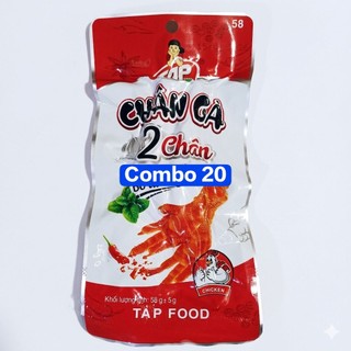 [Combo 5-10-15-20] Chân Gà TapFood Loại Chân Đôi (58g) - Chân Gà Ăn Liền Thơm Ngon, Giòn chuẩn vị